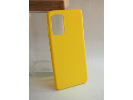 Silikonový kryt Samsung A72 - žlutý