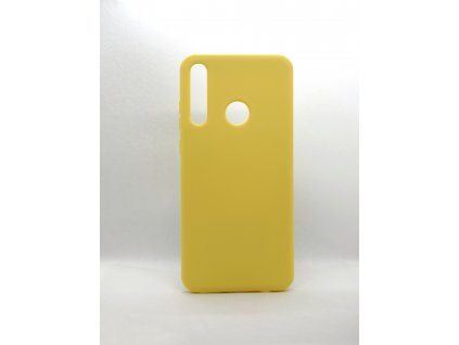 Silikonový TPU kryt Huawei Y6P žlutý