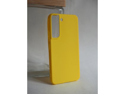 Silikonový kryt Samsung S22 - žlutý