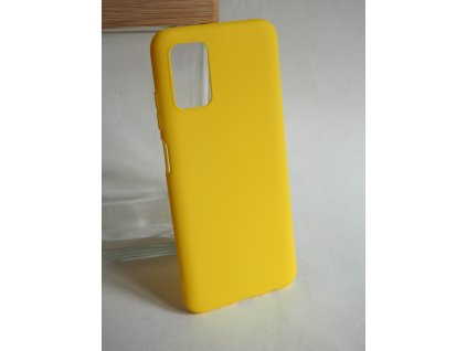 Silikonový kryt Samsung A03s - žlutý