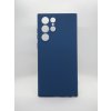 Silikonový TPU kryt Galaxy S22 ultra - tmavě modrý