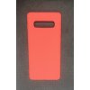 Silikonový kryt Samsung S10- světle červený