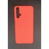 Silikonový kryt Huawei Nova 5t- světle červený