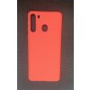 Silikonový kryt Redmi note 8T- světle červený