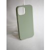 Silikonový kryt iPhone 13 zelený