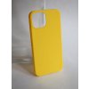 Silikonový kryt iPhone 13 mini - žlutý