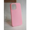 Silikonový kryt iPhone 13 pro max - růžový