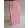 Silikonový kryt Samsung S21 - růžový