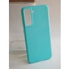 Silikonový kryt Samsung S21 - tyrkysový