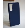 Silikonový kryt Samsung S21 - tmavě modrý