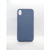 Silikonový TPU kryt iPhone X / Xs šedý