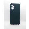 Silikonový TPU kryt Galaxy A52 / A52s - tmavě zelený