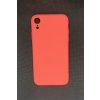 Silikonový kryt iPhone XR- světle červený