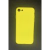 Silikonový kryt iPhone 7/8/SE 2020- žlutý