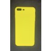 Silikonový kryt iPhone 7+/8+- žlutý