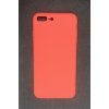 Silikonový kryt iPhone 7+/8+- světle červený