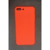 Silikonový kryt iPhone 7+/8+- červený