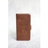 Flip case iPhone 7 / 8 / SE 2020 - hnědý