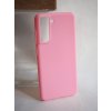 Silikonový kryt Samsung S21+ růžový