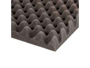 Adam Hall Eggbox Foam Grey 50 mm