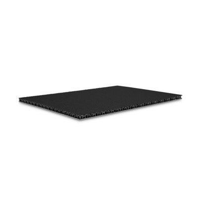 SolidLite® PP. Plate black / black 6.8 mm, 2500 x 1250 mm