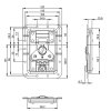 adam hall hardware 172511 l
