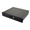 Adam Hall šuplík pro 19" rack  2U se zámkem