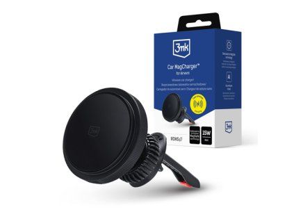 3mk Car MagCharger magnetický držák do ventilace – černý