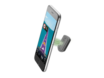 Magnetický nalepovací držák Cellularline MAG4 HANDY FORCE, černý