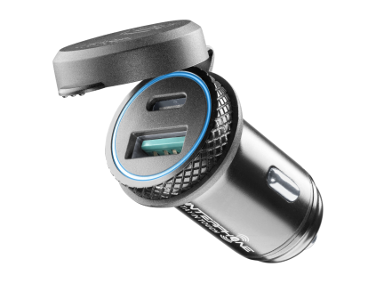 Interphone USB-C a USB – nabíjecí adaptér na motorku