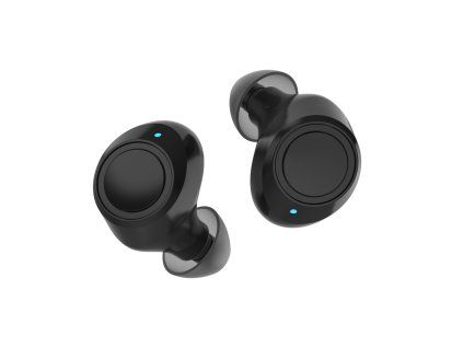 Bezdrátová TWS sluchátka FIXED Buds (Barva Černá)