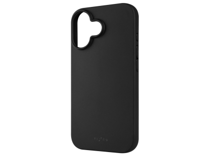 Zadní pogumovaný kryt FIXED Story pro Apple iPhone 17 (Barva Černá)