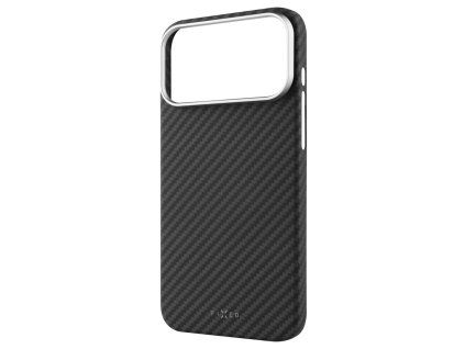 Aramidový kryt FIXED MagVelar s MagSafe pro iPhone 17 Pro Max černý