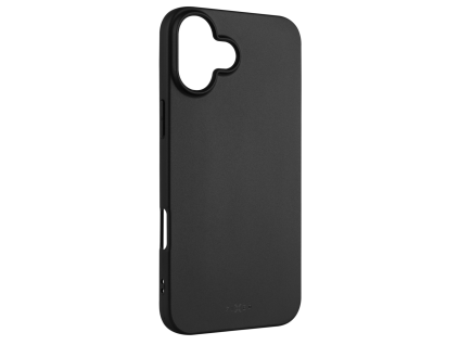 Zadní pogumovaný kryt FIXED Story pro Apple iPhone 16 Plus (Barva Černá)