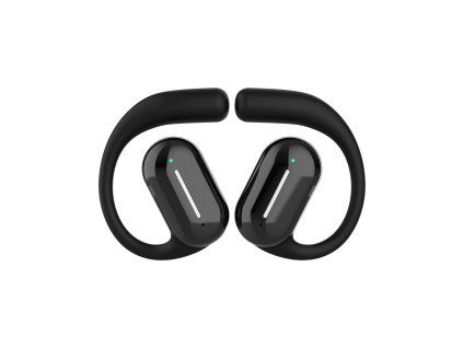 Bezdrátová TWS sluchátka FIXED Nods otevřená černá