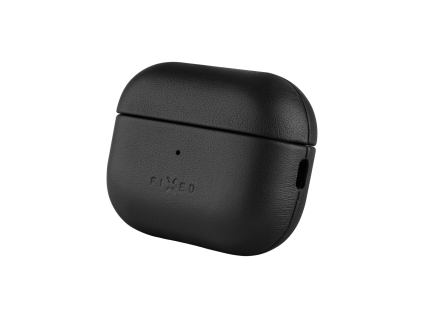 Kožené pouzdro FIXED PodsLeather pro Apple AirPods 3 (Barva Černá)