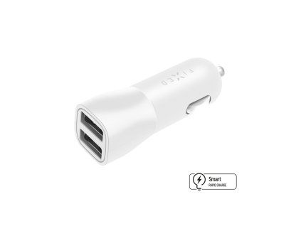 Autonabíječka FIXED s 2xUSB výstupem, 15W Smart Rapid Charge