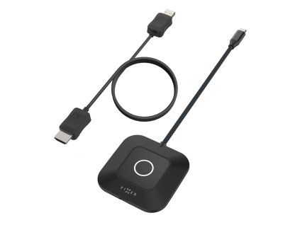 Bezdrátový HDMI adaptér FIXED AirLink 100W PD 3.0 černý
