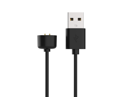 Nabíjecí USB-A kabel FIXED pro Xiaomi Mi Band / Smart Band 5/6/7, černý