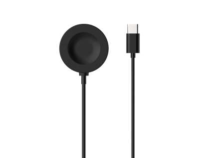 Nabíjecí USB-C kabel FIXED pro Huawei Watch GT 2 Pro/3/3 Pro/4/4 Pro/5/5 Pro/6/6 Pro, černý