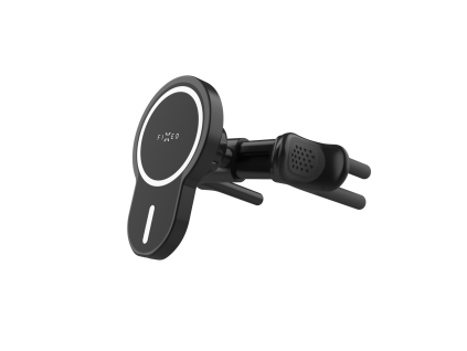 FIXED držák MagClick s bezdrátovým nabíjením a úchytem do kulaté ventilace