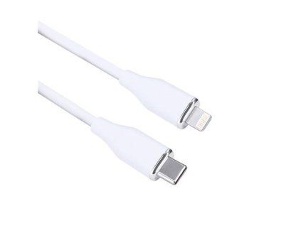 Solight USB-C/Lightning kabel, USB-C konektor - Lightning konektor, silikon, 1m