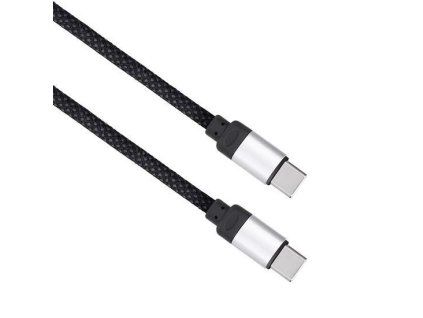 Solight magnetický USB-C 3.1 kabel, USB-C konektor - USB-C konektor, 1m