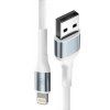 3mk Hyper kabel N-Series USB-A na Lightning 12W, 2 m – bílý_1