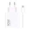 Xiaomi HyperCharge Combo 90W USB A nabíječka s USB C kabelem Bílá1