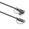 Interphone napájecí kabel Ridesync 5,5", USB-C / USB-C