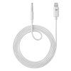 Audio kabel Cellularline Lightning na 3,5 mm jack (MFi), bílý
