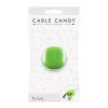 Cable Candy Turtle – kabelový organizér, zelený