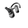 Bluetooth headset Cellularline CAR FLAT včetně nabíjecí základny do auta, černý