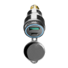 Interphone DIN USB a USB-C – nabíjecí adaptér na motorku
